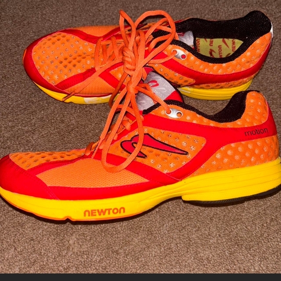 Newton Orange and Yellow Running Shoes - Picture 1 of 5